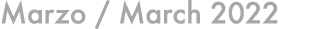 Marzo / March 2022
