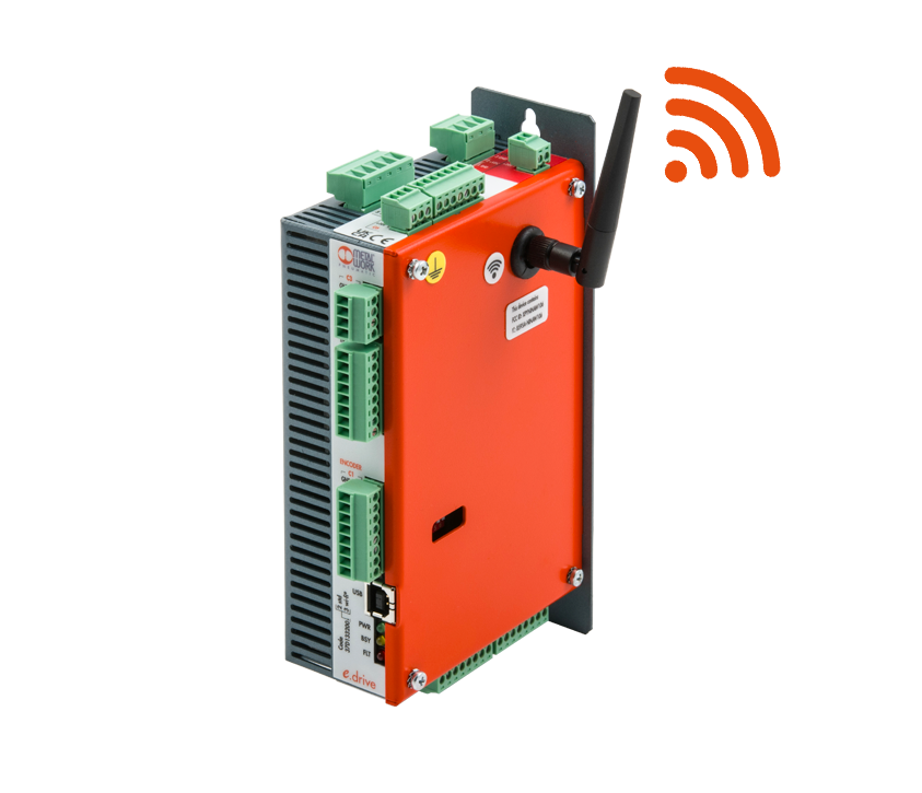 Programmierbarer eDrive mit Wireless-Verbindung