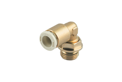 Automatic fittings in unleaded brass Series F-NSF PLUS, tubes from ø 4 to 10 mm, threads from M5 to 1/2”